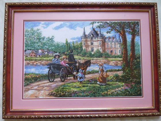 Работа «Замок шато»