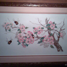 Работа «Ветка сакуры.»