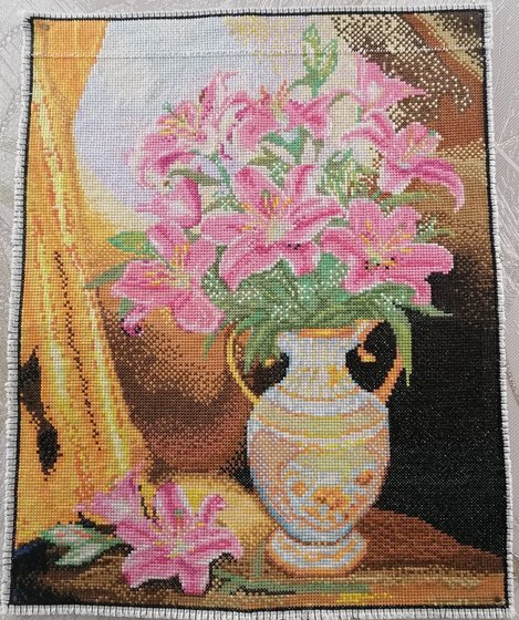 Работа «Цветы»