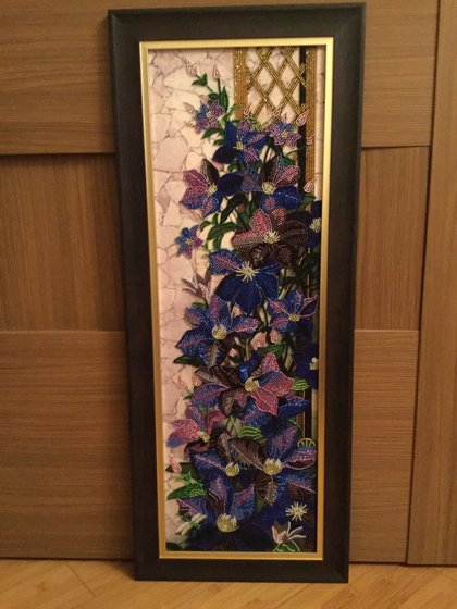 Работа «клематисы»