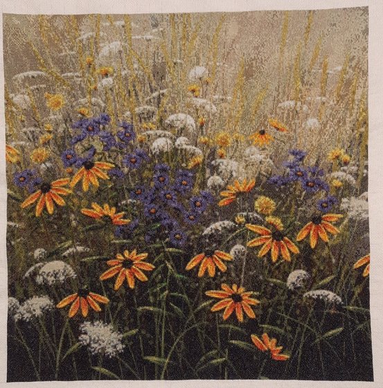 Работа «Полевые цветы»