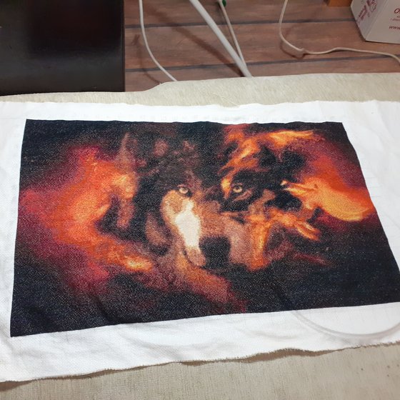 Работа «Волк»