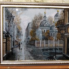 Работа «Осень в городе»