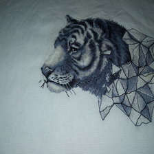 Работа «Геометрия. Тигр.»