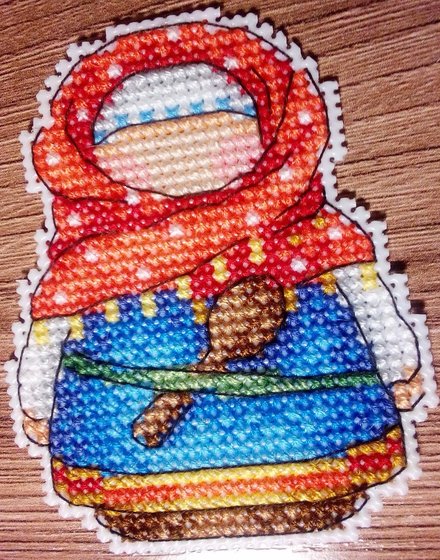 Работа «Р-338, МП Студия, 'Русские обереги. Магниты', 7*6 (2/4)»