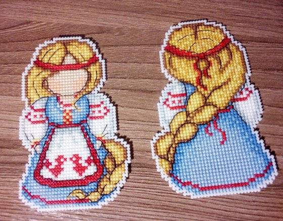 Работа «Р-151, МП Студия, 'Оберег. Счастливица', 11*8»