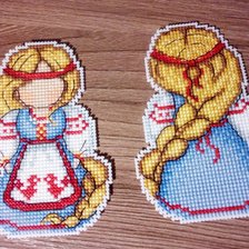 Работа «Р-151, МП Студия, 'Оберег. Счастливица', 11*8»