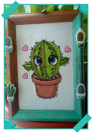 Работа «Маленький кактус»