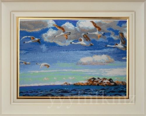 Работа «"В голубом просторе", Риолис.»