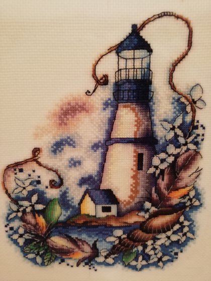 Работа «Синий маяк»