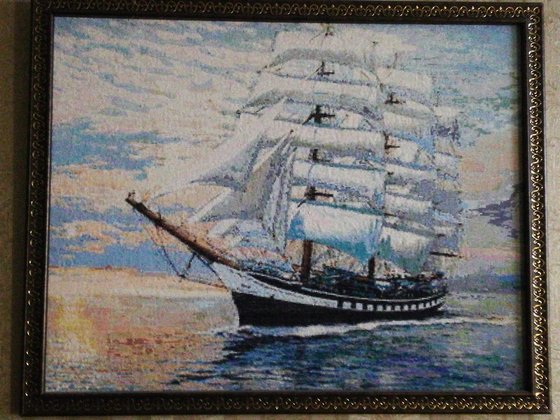 Работа «Парусник»