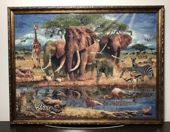 Работа «Африка»