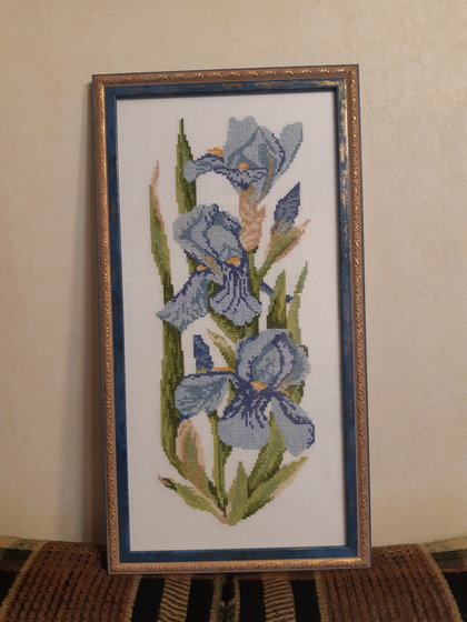 Работа «Ирисы»