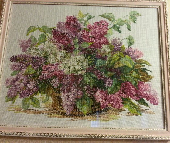 Работа «Сирень»