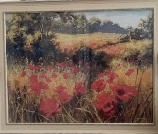 Работа «Маковое поле»