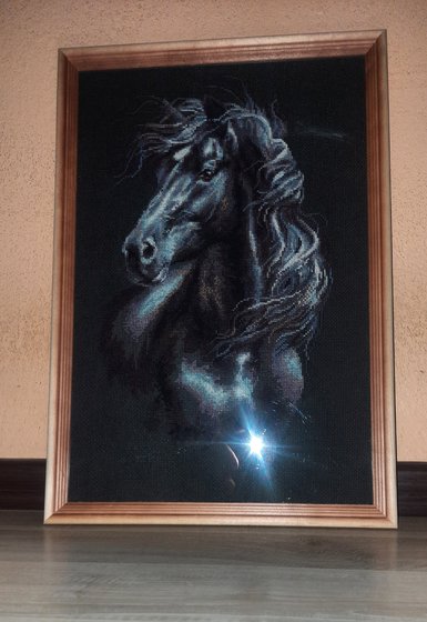 Работа «Ветер в гриве»