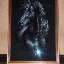 Работа «Ветер в гриве»