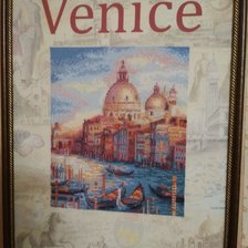 Работа «Венеция. частичная зашивка»