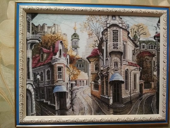 Работа «Перекрёсток дорог (Новая слобода)»