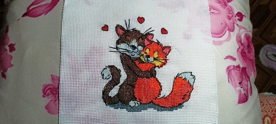 Работа «влюбленные»