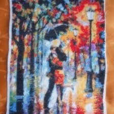 Работа «Под дождем»