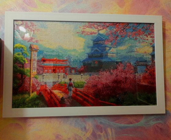 Работа «На красном мосту»