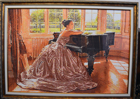 Работа «Пианистка»