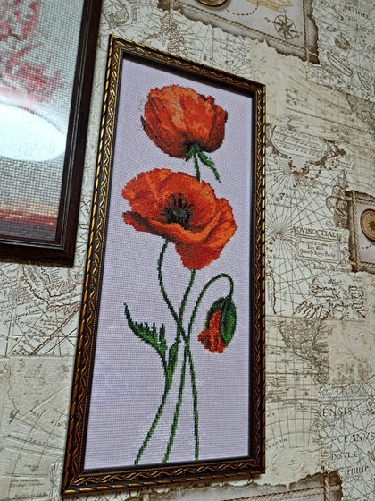 Работа «Маки»