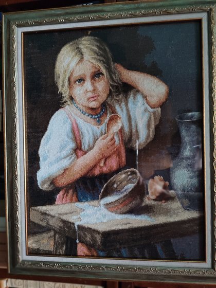 Работа «Крестьянка»