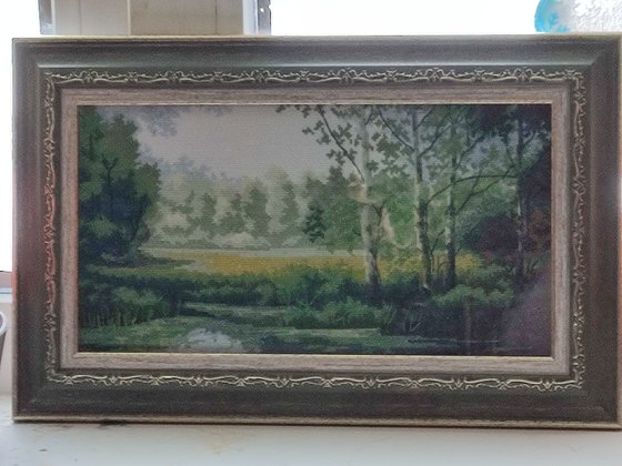 Работа «Летняя прохлада»