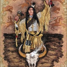 Работа «Индеец»