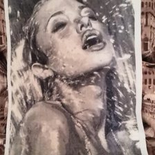 Работа «Под дождем»