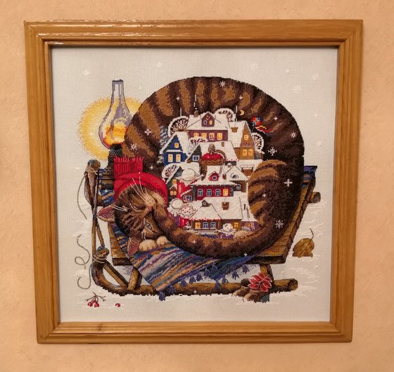 Работа «Cozy Winter (Уютная зима)»