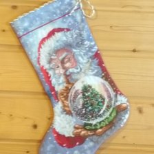 Работа «Рождественский сапожок»