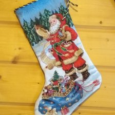 Работа «Рождественский сапожок»