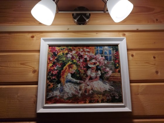 Работа «Леонид Афремов,, Девочки,,»