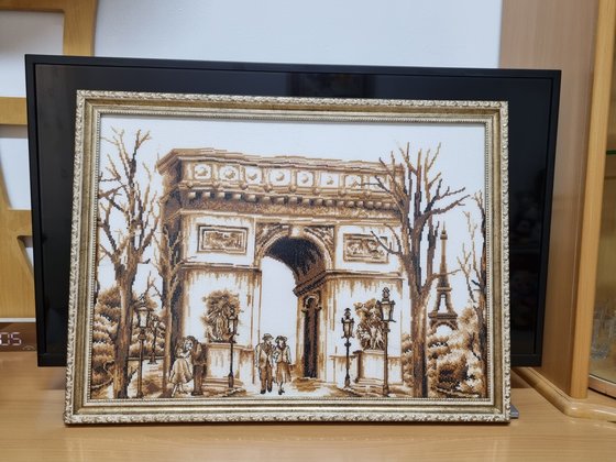 Работа «триумфальная арка сепия»