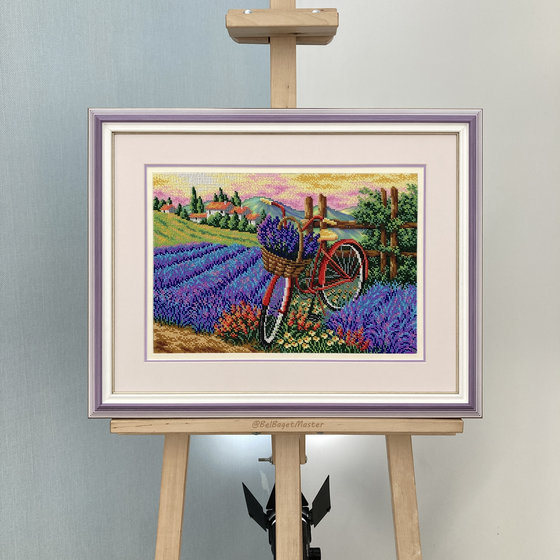 Работа «Лавандовое поле»