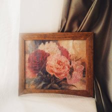 Работа «Пионы 2»