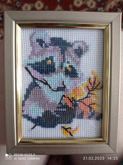 Работа «Крошка енот»