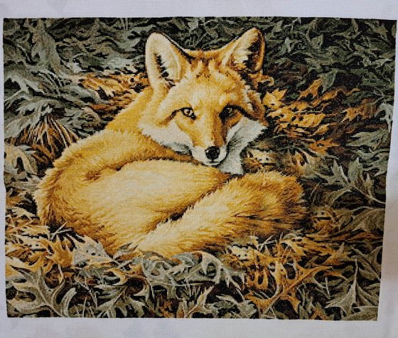 Работа «Лисичка»