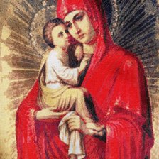 Работа «икона Почаевской Божьей Матери»