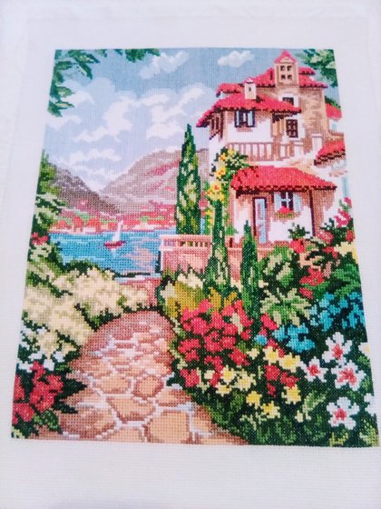 Работа «Вилла у моря»