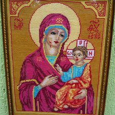 Работа «Икона Иверской Божией Матери»