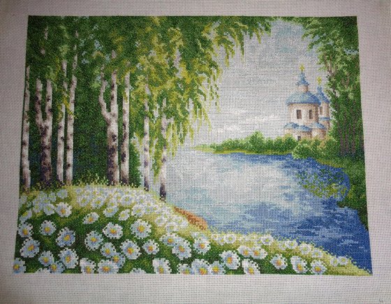 Работа «Берёзовая роща»