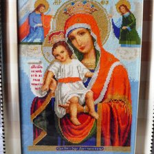 Работа «Икона Божия матєрь " Достойно єсть"»