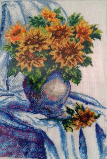 Работа «Подсолнухи.»