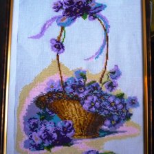 Работа «Фиалки»