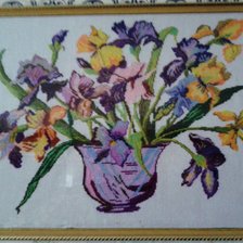 Работа «Ирисы»