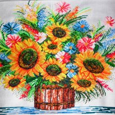 Работа «Подсолнухи»